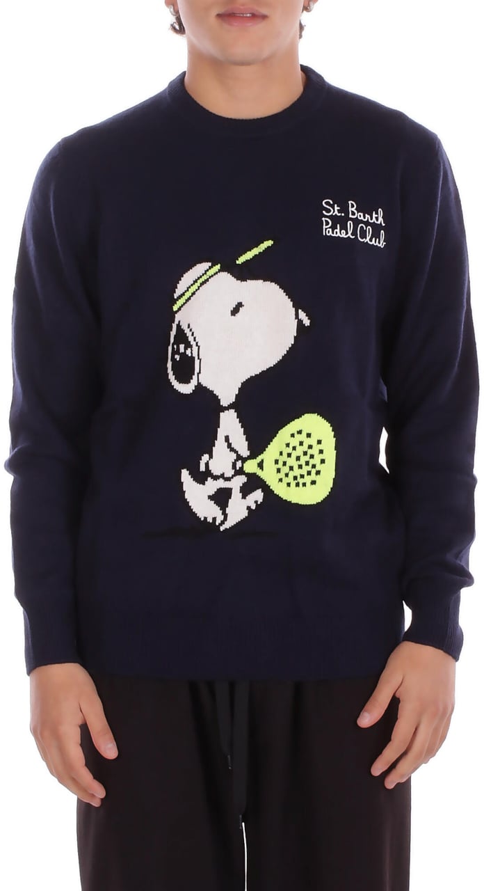 MC2 Saint Barth Sweaters Blue Blauw