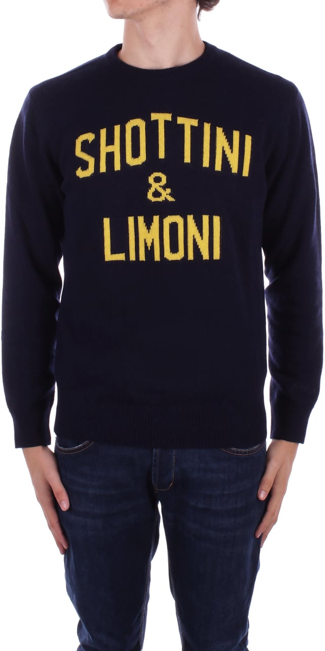 MC2 Saint Barth Sweaters Blue Yellow Divers