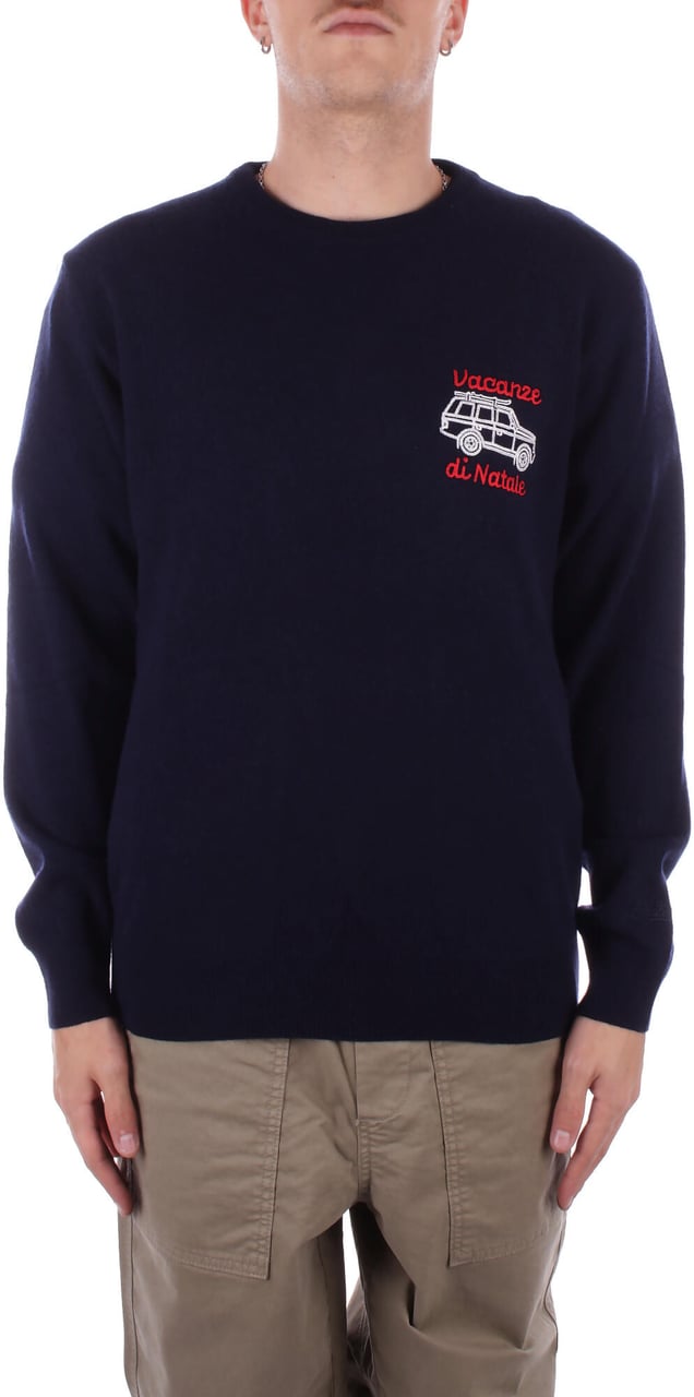 MC2 Saint Barth Sweaters Blue Blauw