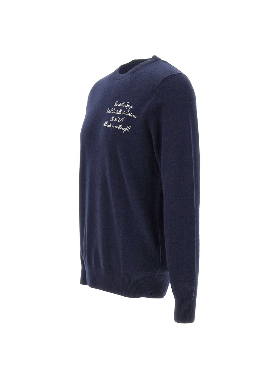 MC2 Saint Barth Sweaters Blue Blauw