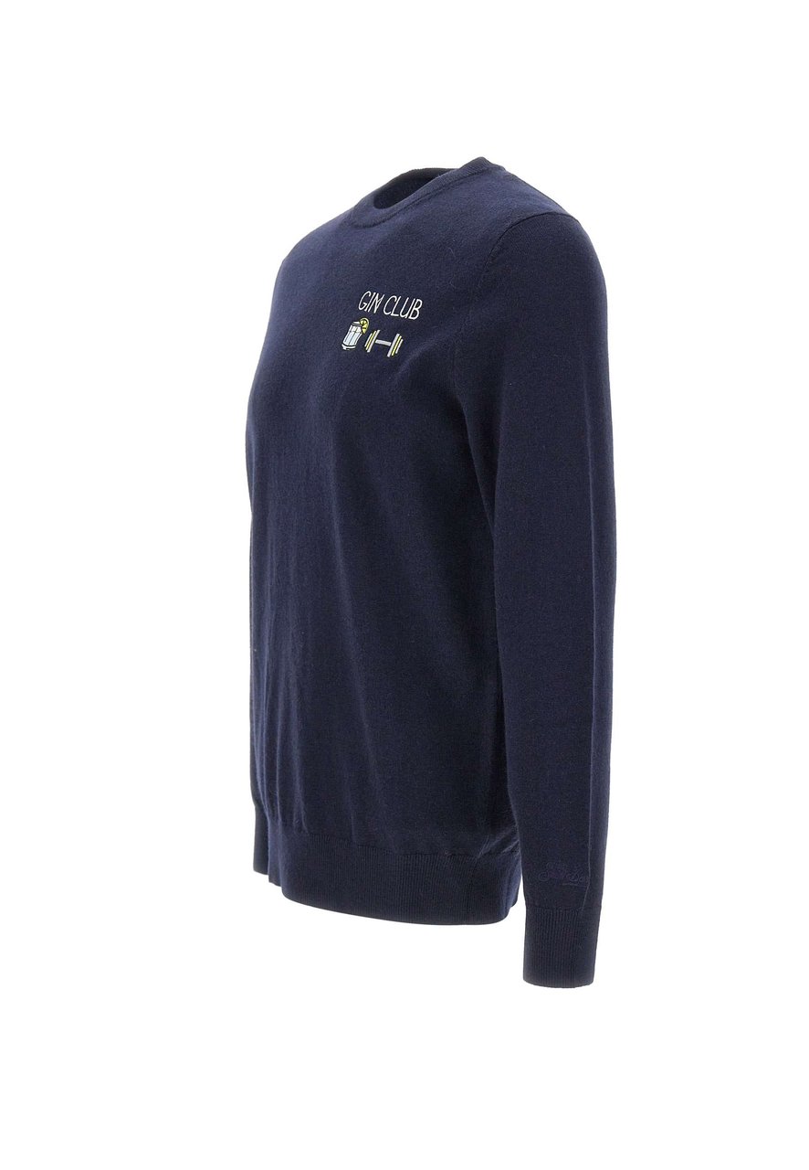 MC2 Saint Barth Sweaters Blue Blauw