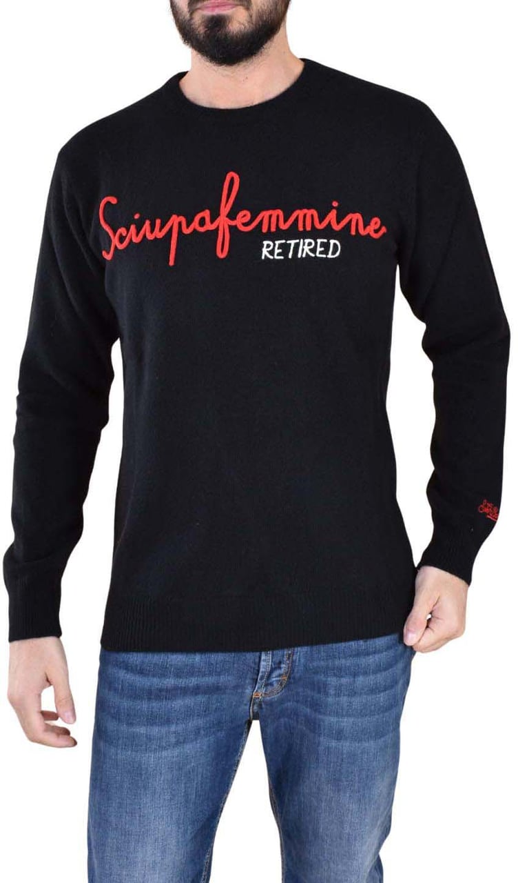 MC2 Saint Barth Sweaters Nero Zwart