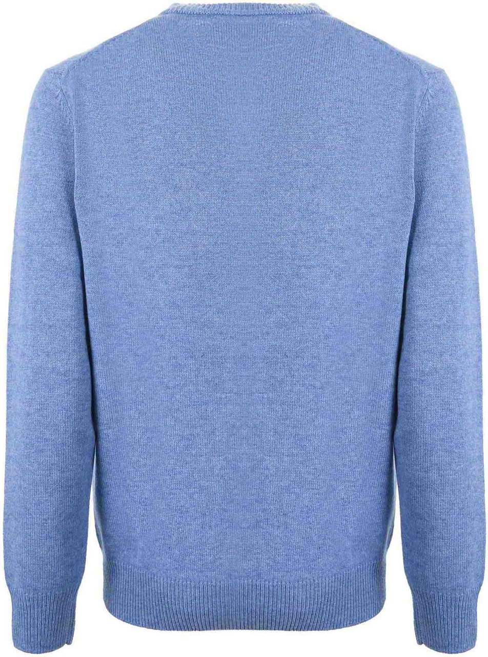 MC2 Saint Barth Sweaters Celeste Lichtblauw