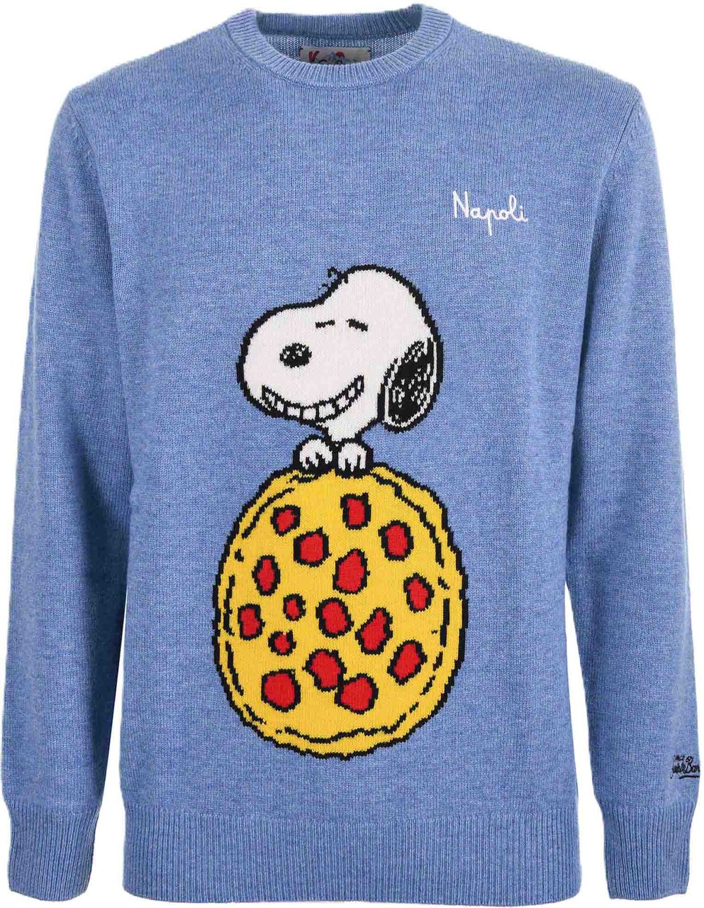 MC2 Saint Barth Sweaters Celeste Lichtblauw