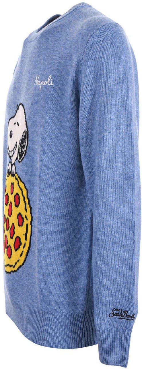 MC2 Saint Barth Sweaters Celeste Lichtblauw