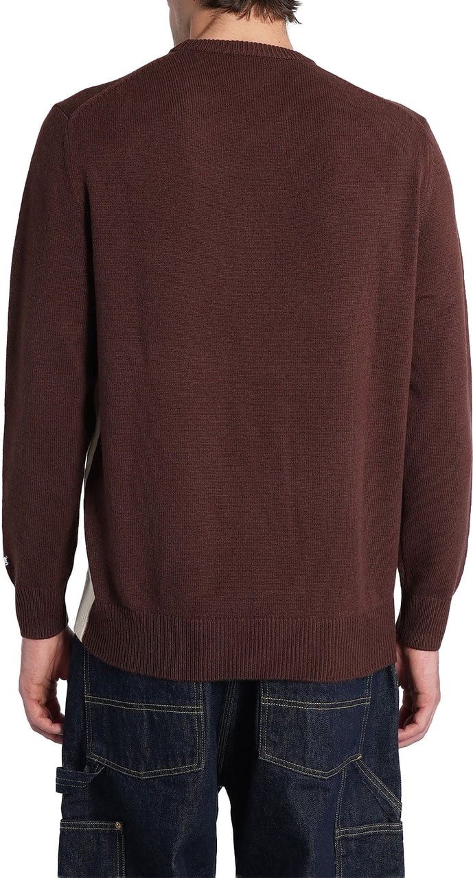 MC2 Saint Barth Sweaters Marrone/Bianco Bruin