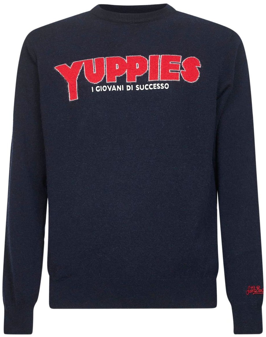 MC2 Saint Barth Sweaters Blue Blauw