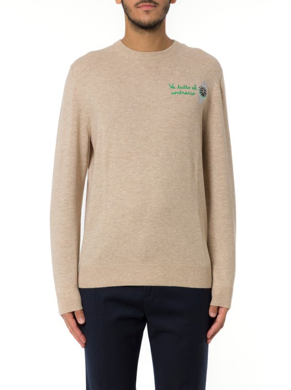 MC2 Saint Barth Sweaters Beige Beige