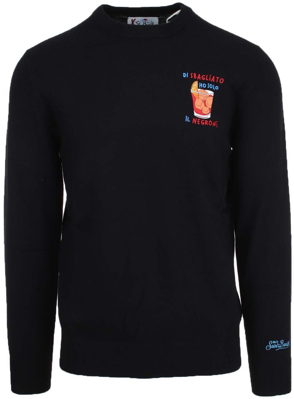 MC2 Saint Barth Sweaters Nero Zwart