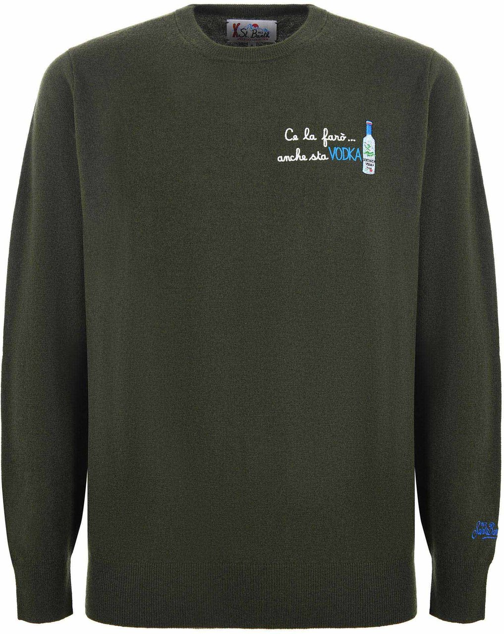 MC2 Saint Barth Sweaters Verde Donkergroen