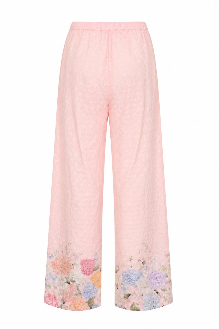 MC2 Saint Barth Trousers Sangallo Wavy Daisy Roze