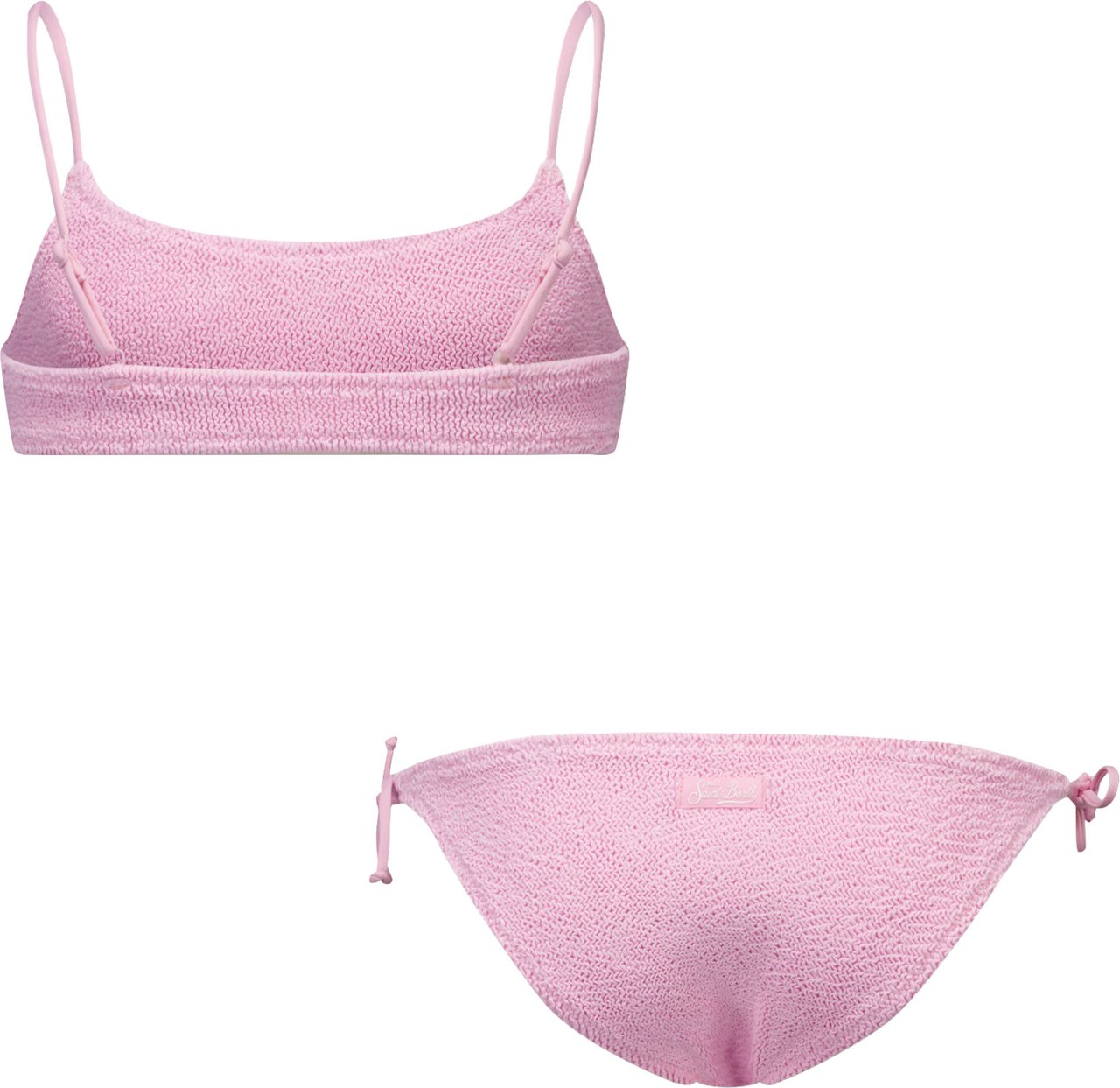 MC2 Saint Barth Kinder Meisjes Zwemkleding In Licht Roze Roze