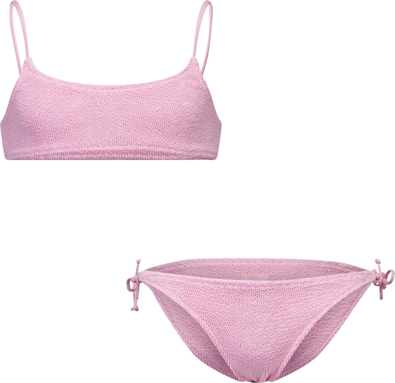 MC2 Saint Barth Kinder Meisjes Zwemkleding In Licht Roze Roze