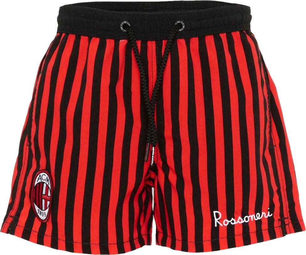 MC2 Saint Barth Sea Clothing Nero Rosso Rood
