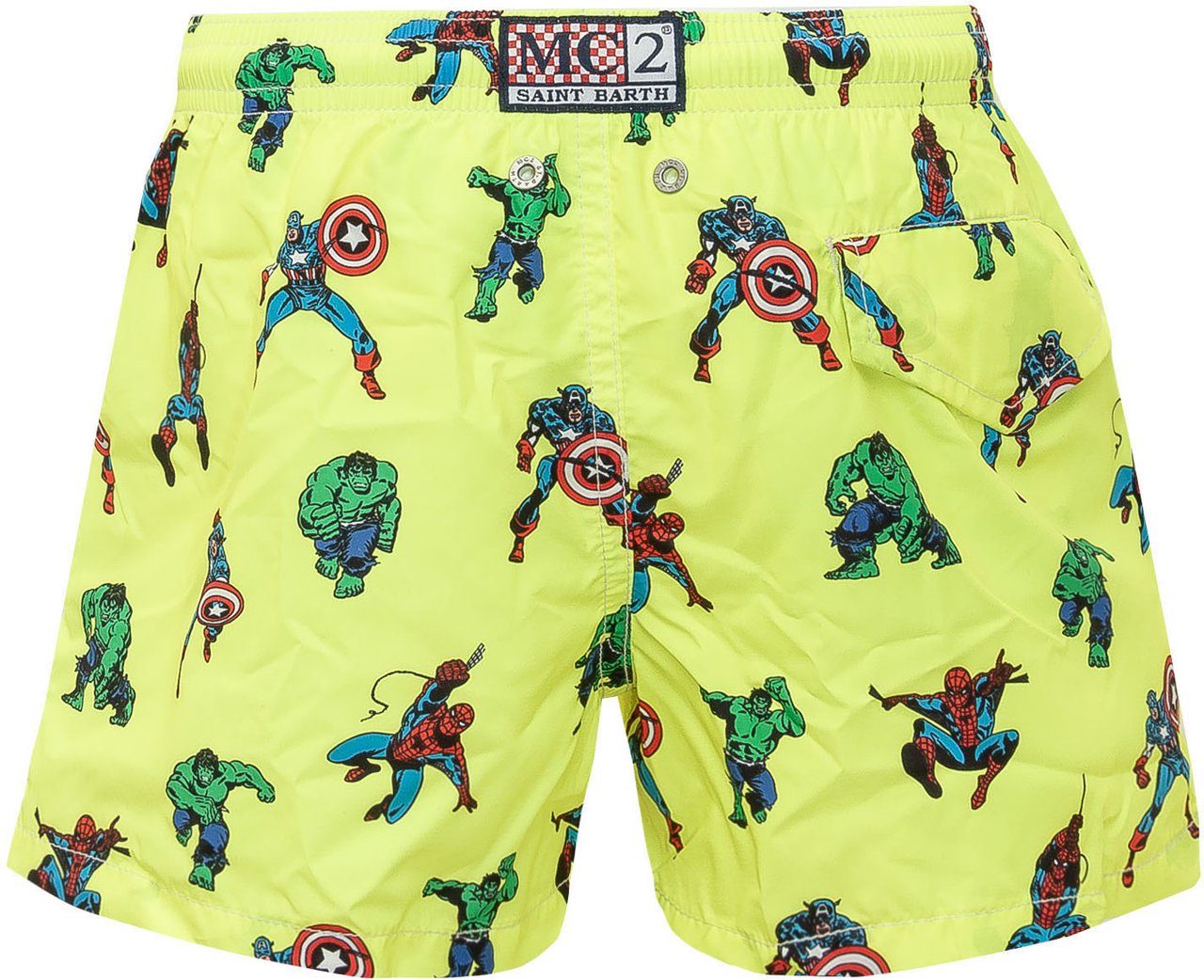 MC2 Saint Barth Costume da Bagno con Stampa Geel