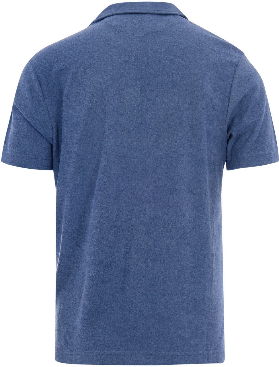 MC2 Saint Barth T-Shirts And Polos Terry 33 Dusty Blue Blauw