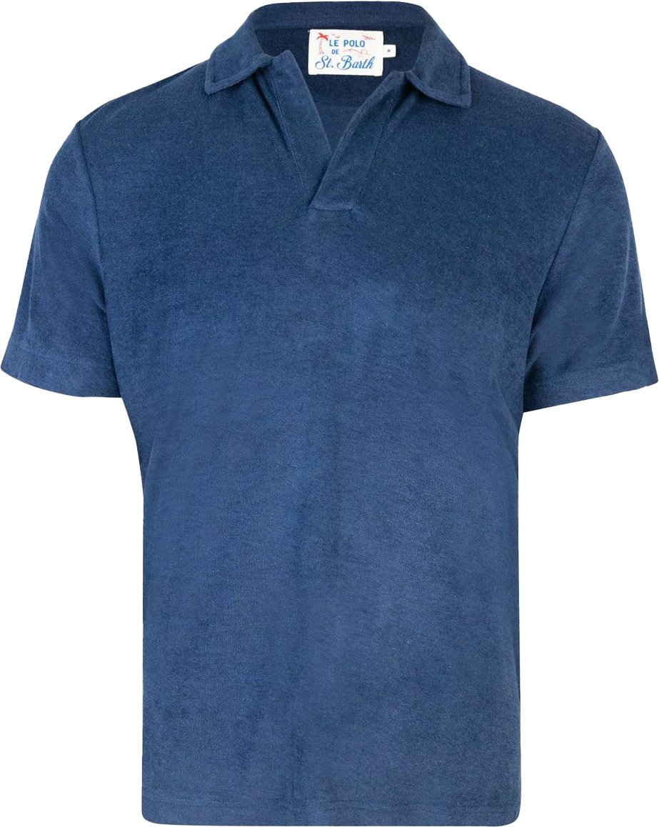 MC2 Saint Barth T-Shirts And Polos Blue Blauw