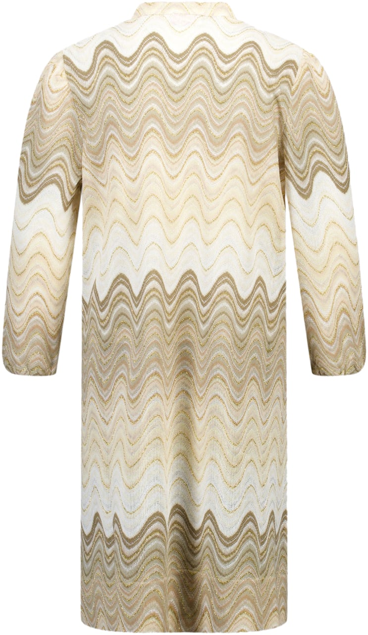 MC2 Saint Barth MC2 Saint Barth Kinder Meisjes Jurk In Goud Metallic