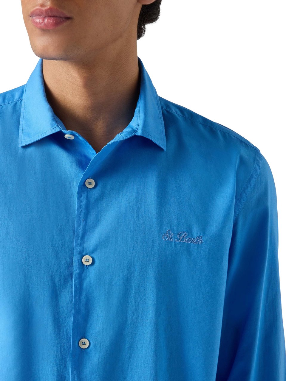 MC2 Saint Barth Shirts Bluette Blauw