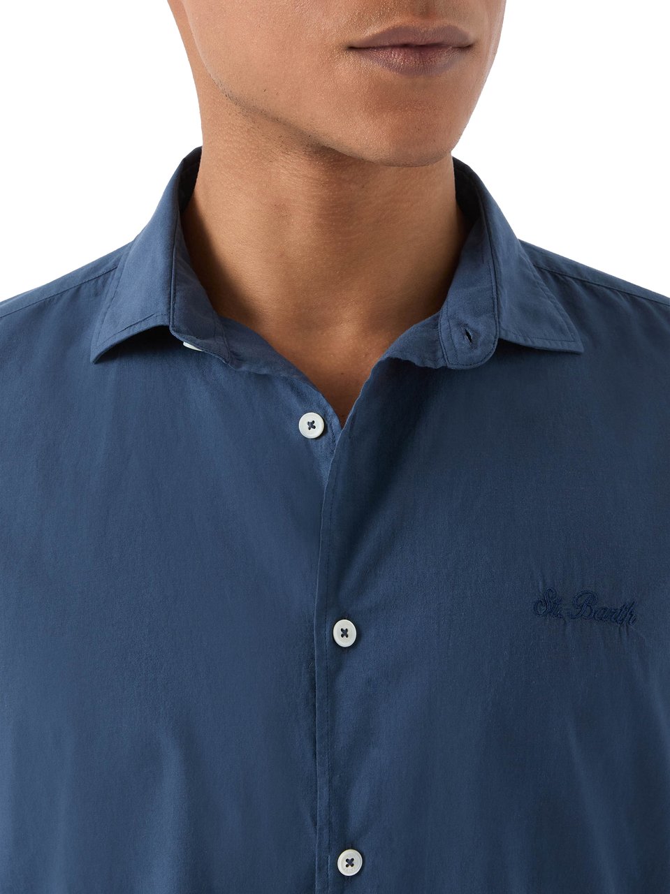 MC2 Saint Barth Shirts Blu Blauw