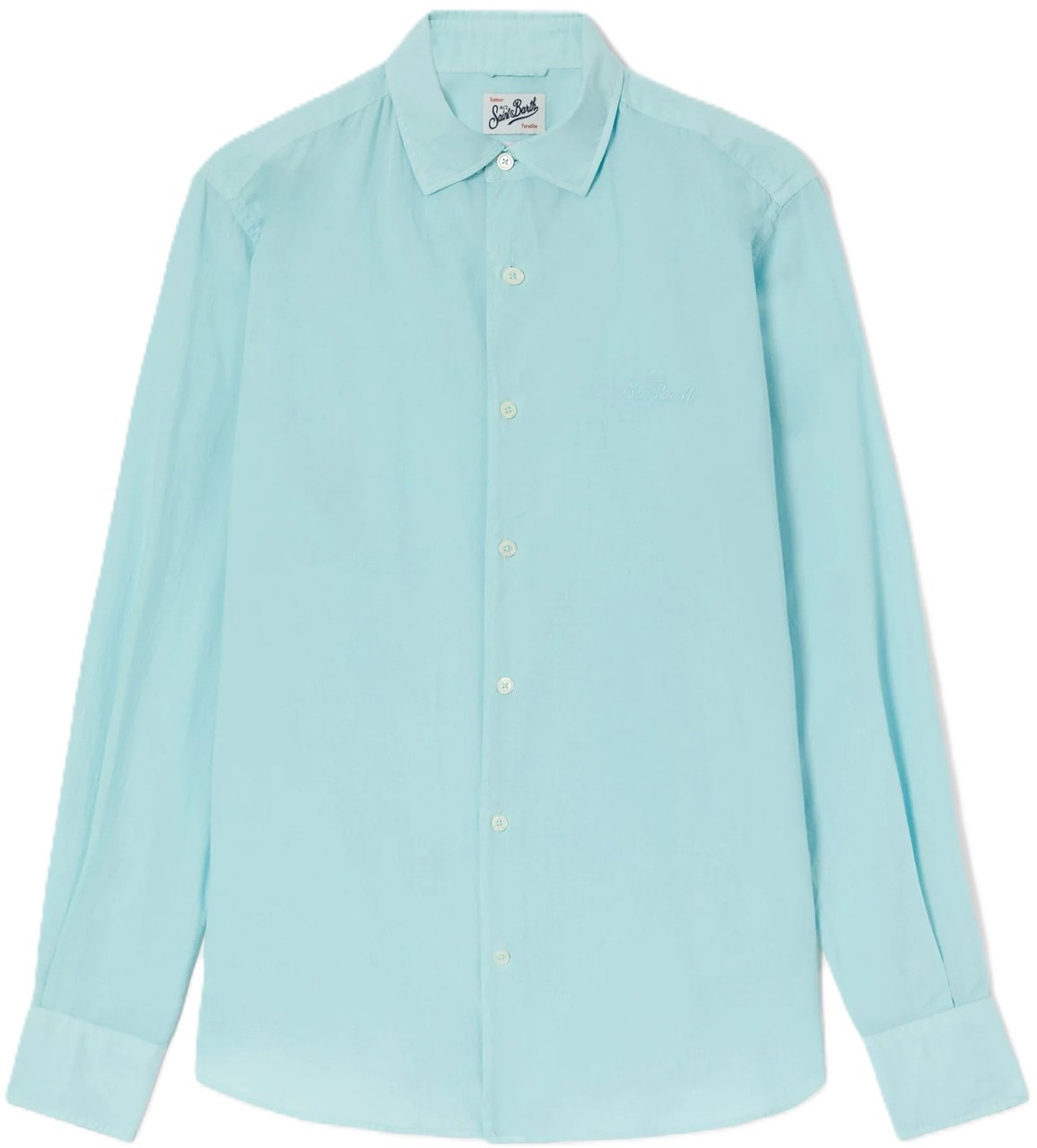MC2 Saint Barth Shirts Azzurro Lichtblauw