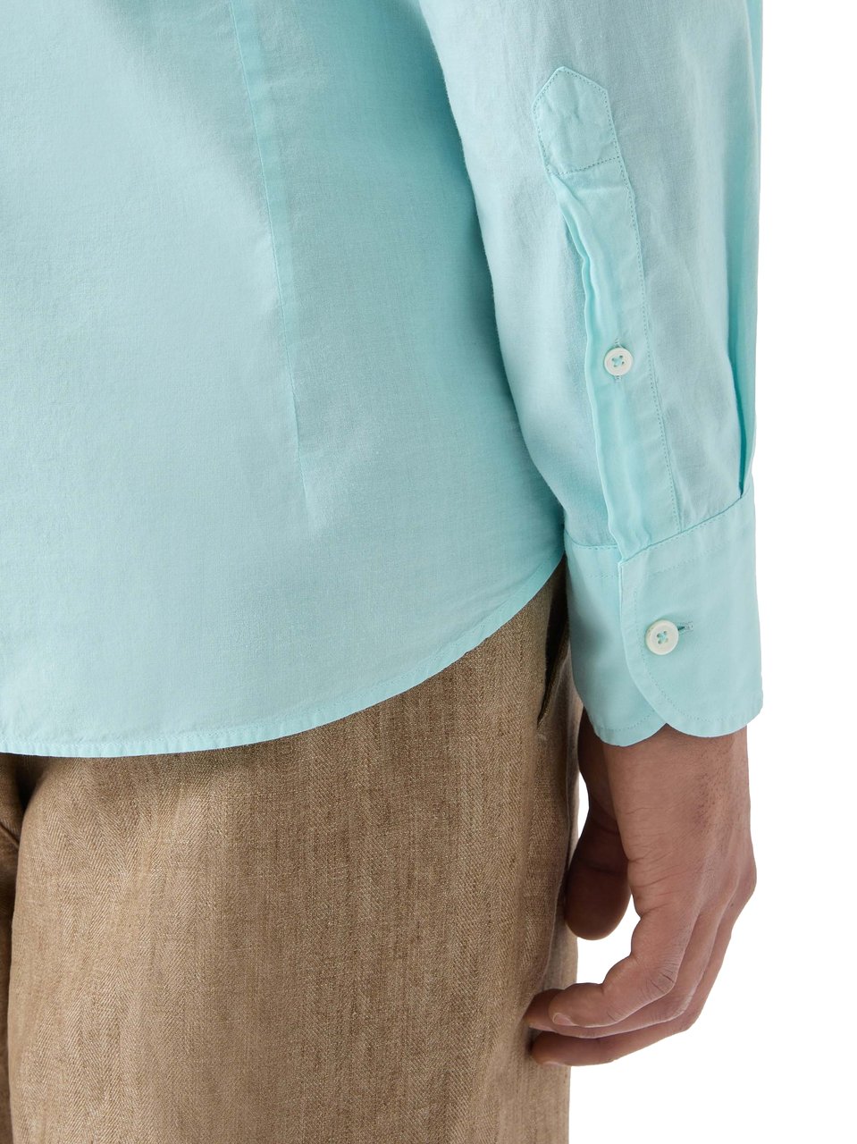 MC2 Saint Barth Shirts Azzurro Lichtblauw