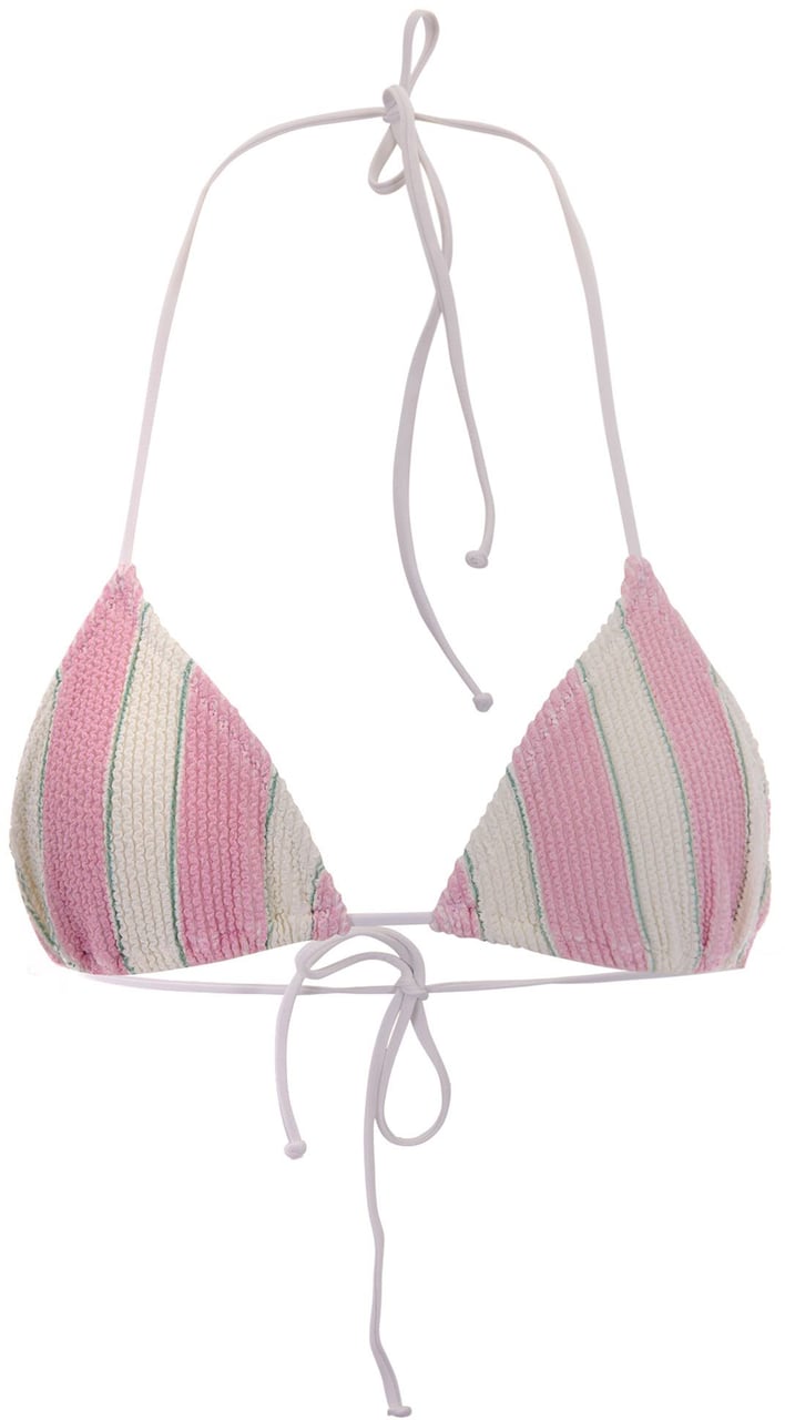 MC2 Saint Barth Sea Clothing Crinkle Beach Stripes 2153 Roze