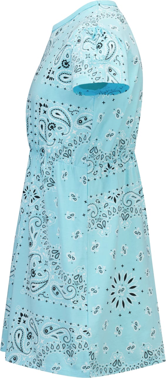 MC2 Saint Barth Kinder Meisjes Jurk In Turquoise Blauw