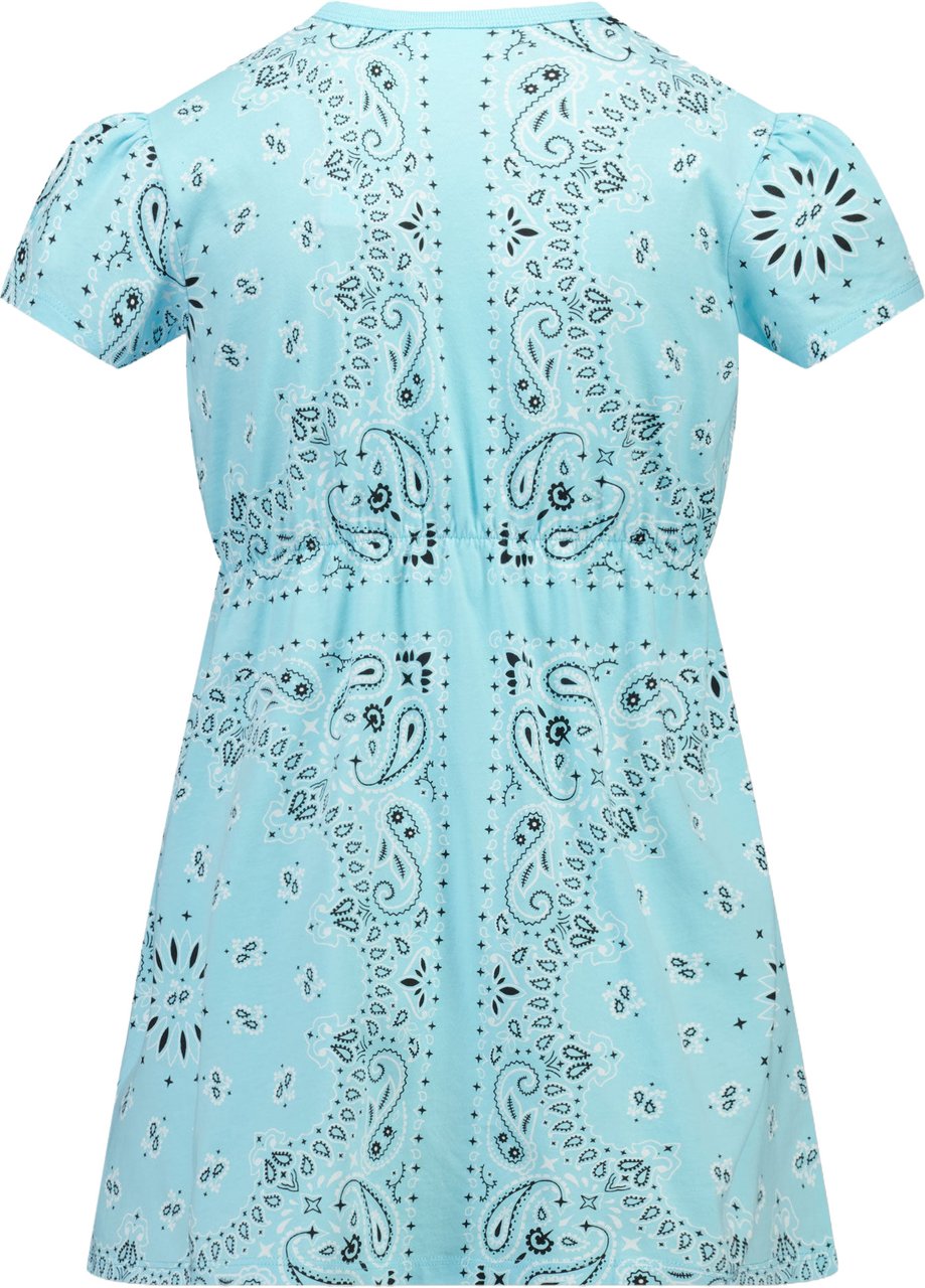MC2 Saint Barth Kinder Meisjes Jurk In Turquoise Blauw