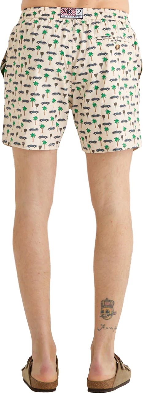MC2 Saint Barth Sea Clothing Beige Wit