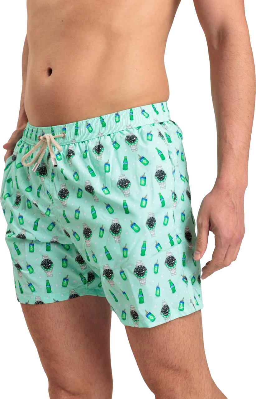 MC2 Saint Barth Sea Clothing Verde Acqua Lime