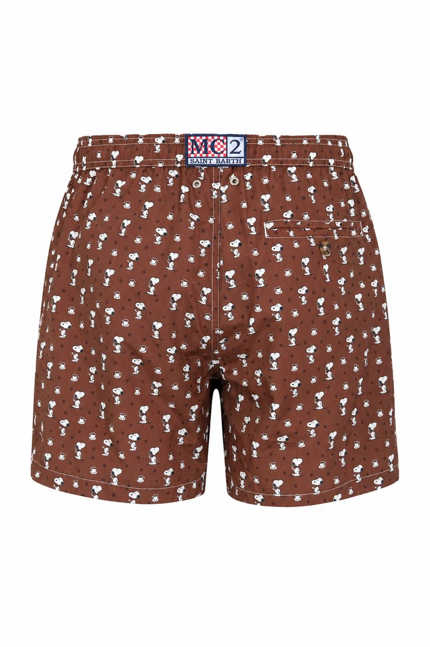 MC2 Saint Barth Sea Clothing Snoopy Coffee 18 Bruin