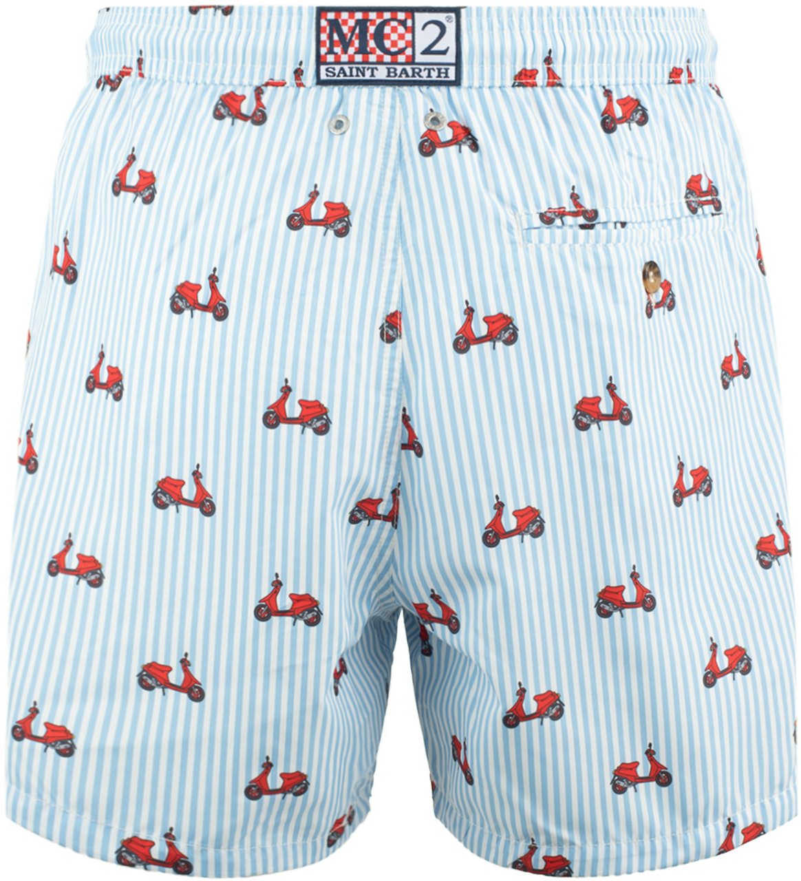 MC2 Saint Barth Sea Clothing Azzurro Lichtblauw