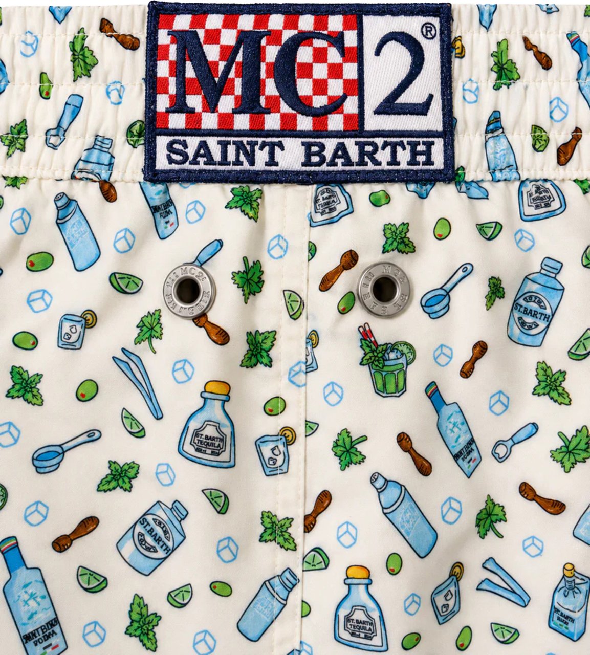 MC2 Saint Barth Sea Clothing Avorio Wit