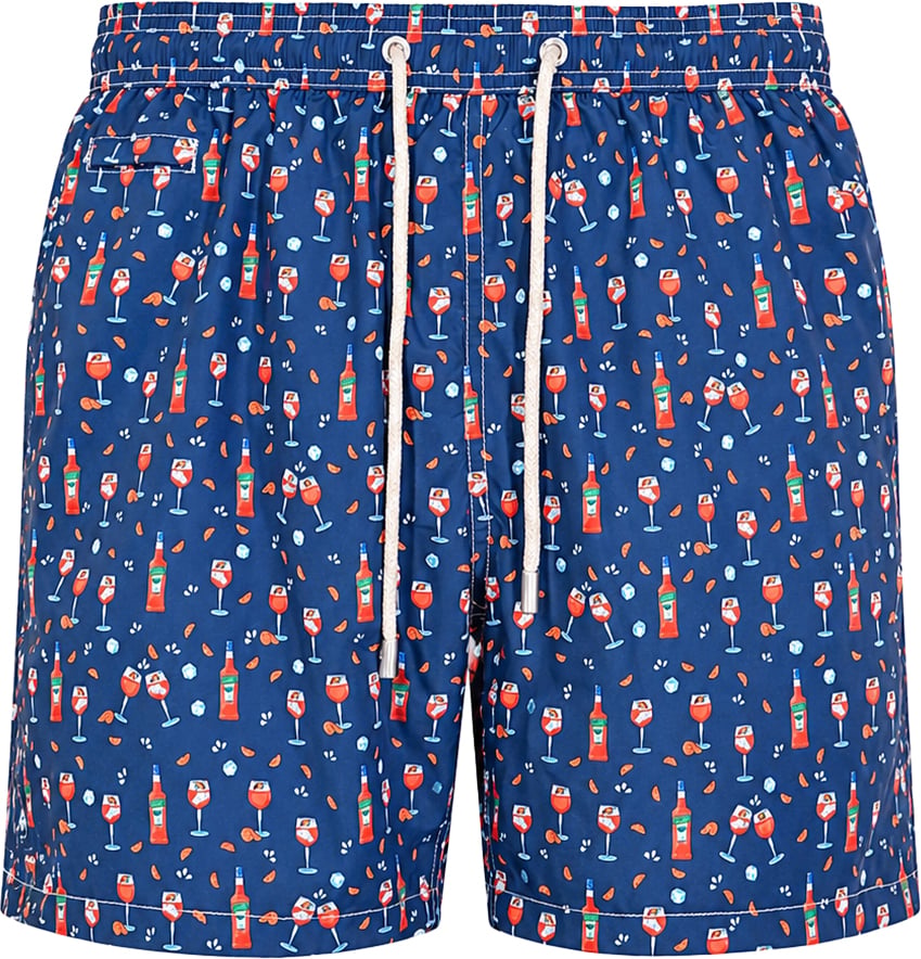 MC2 Saint Barth Sea Clothing Double Spritz 61 Blauw