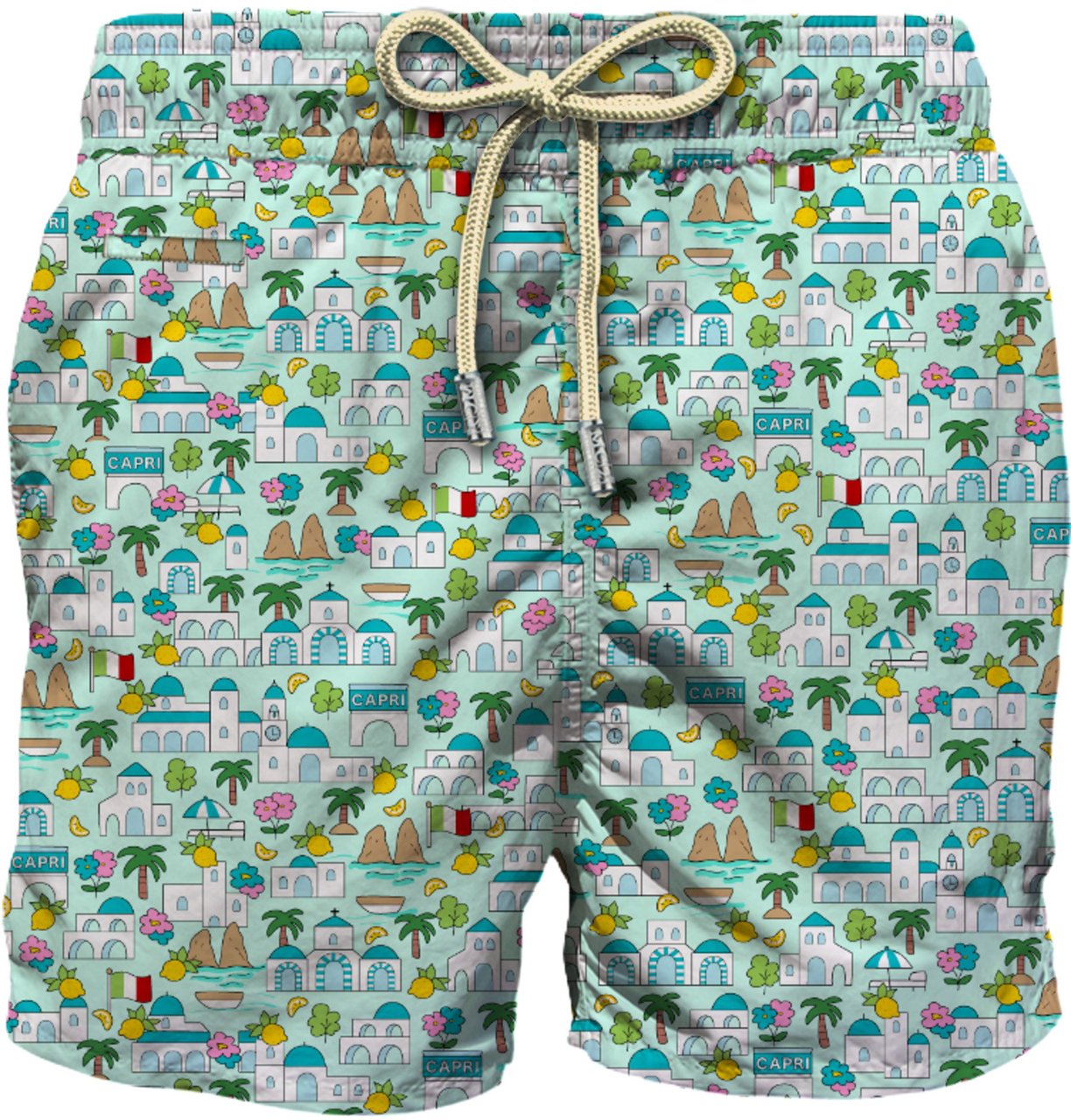 MC2 Saint Barth Sea Clothing Verde Acqua Lime