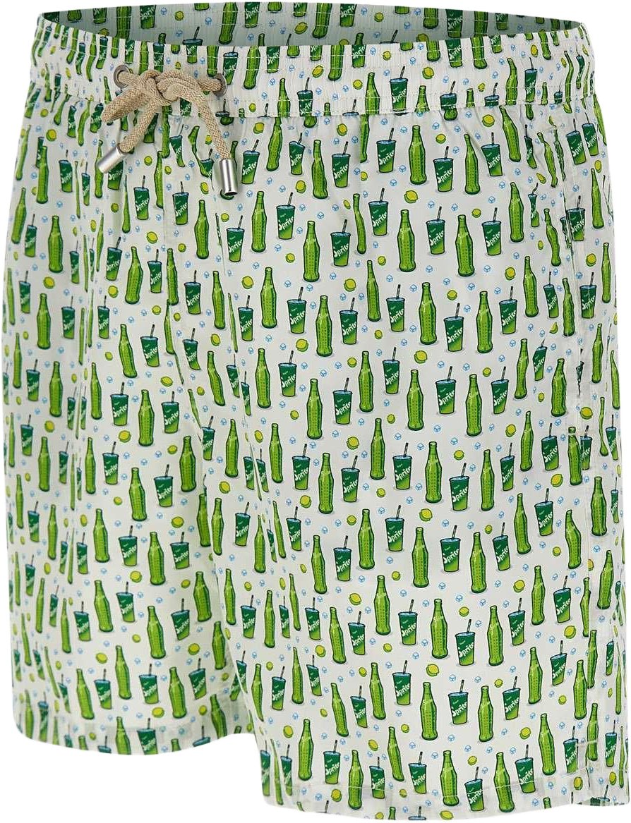 MC2 Saint Barth Sea Clothing Bianco/Verde Wit