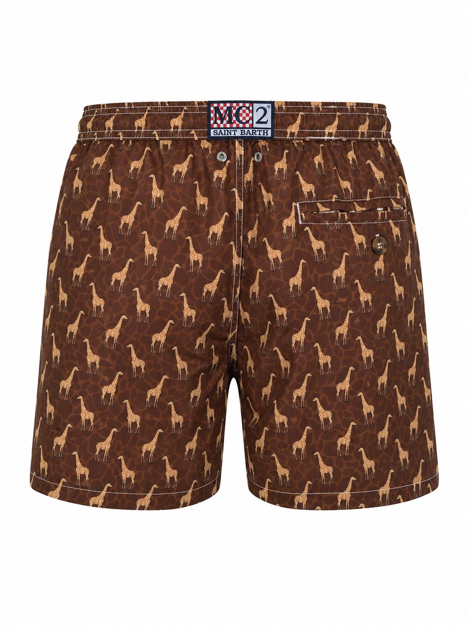 MC2 Saint Barth Sea Clothing Giraffe Mania 18 Bruin