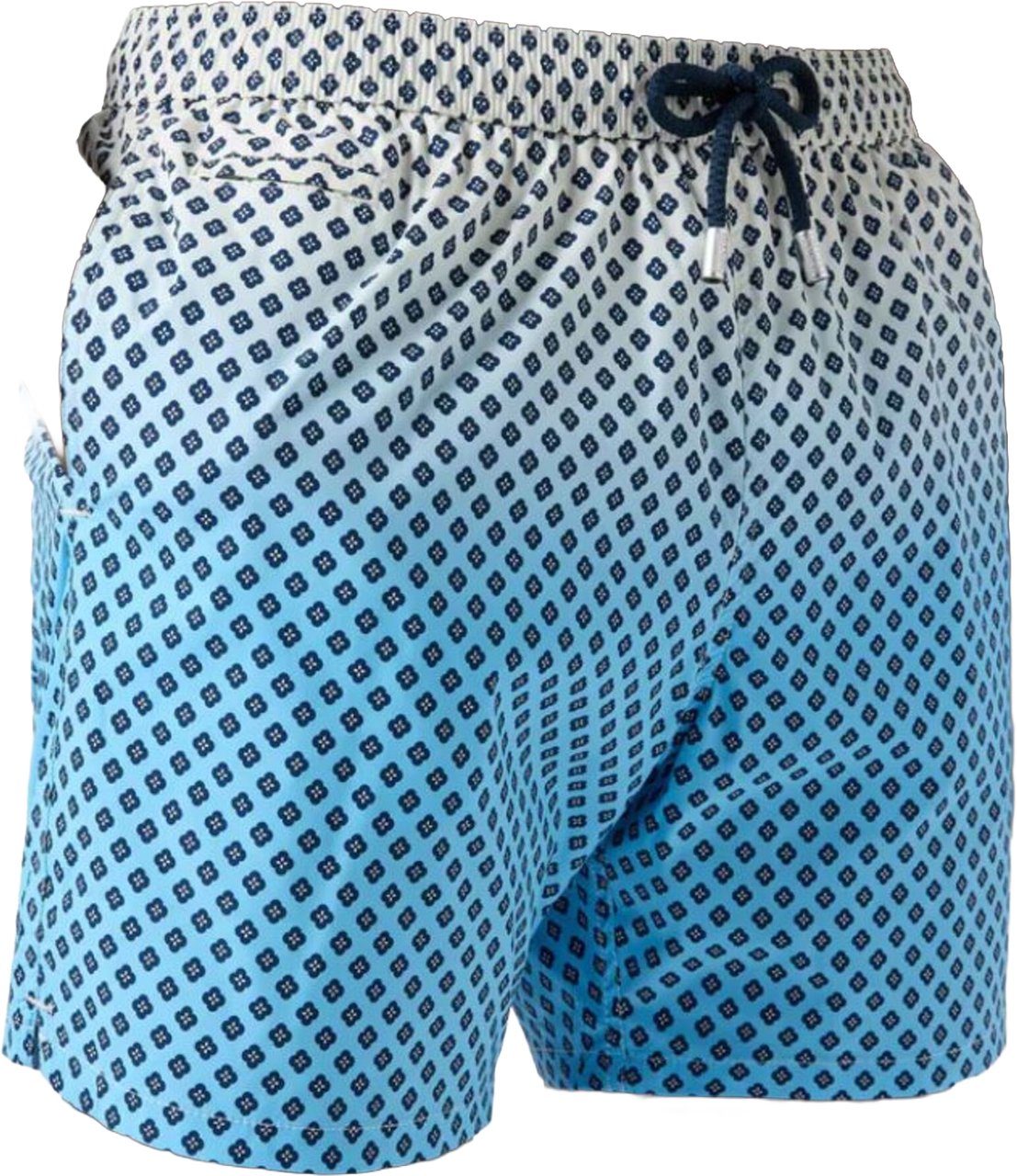 MC2 Saint Barth Sea Clothing Azzurro/Bianco Lichtblauw