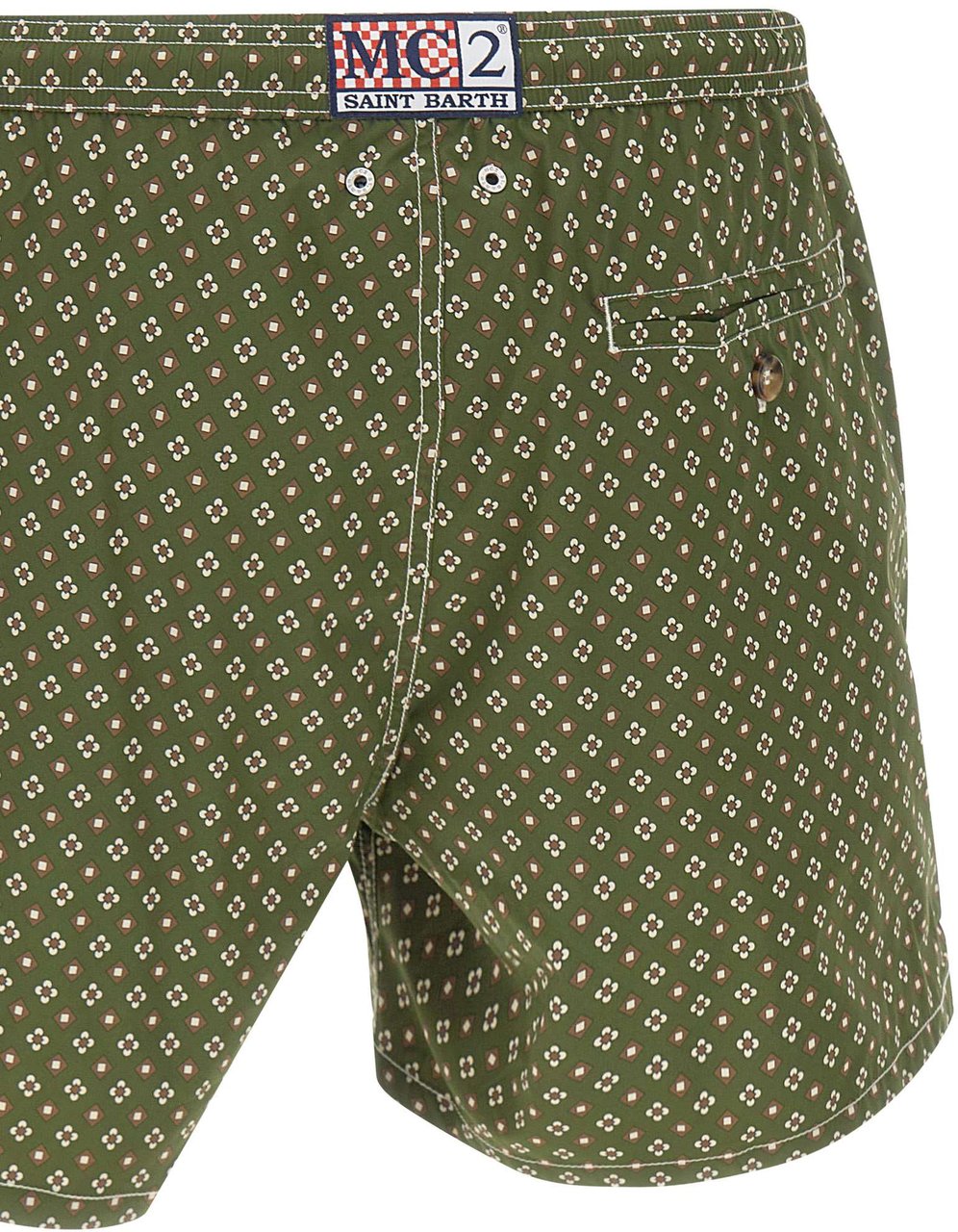 MC2 Saint Barth Sea Clothing Green Donkergroen