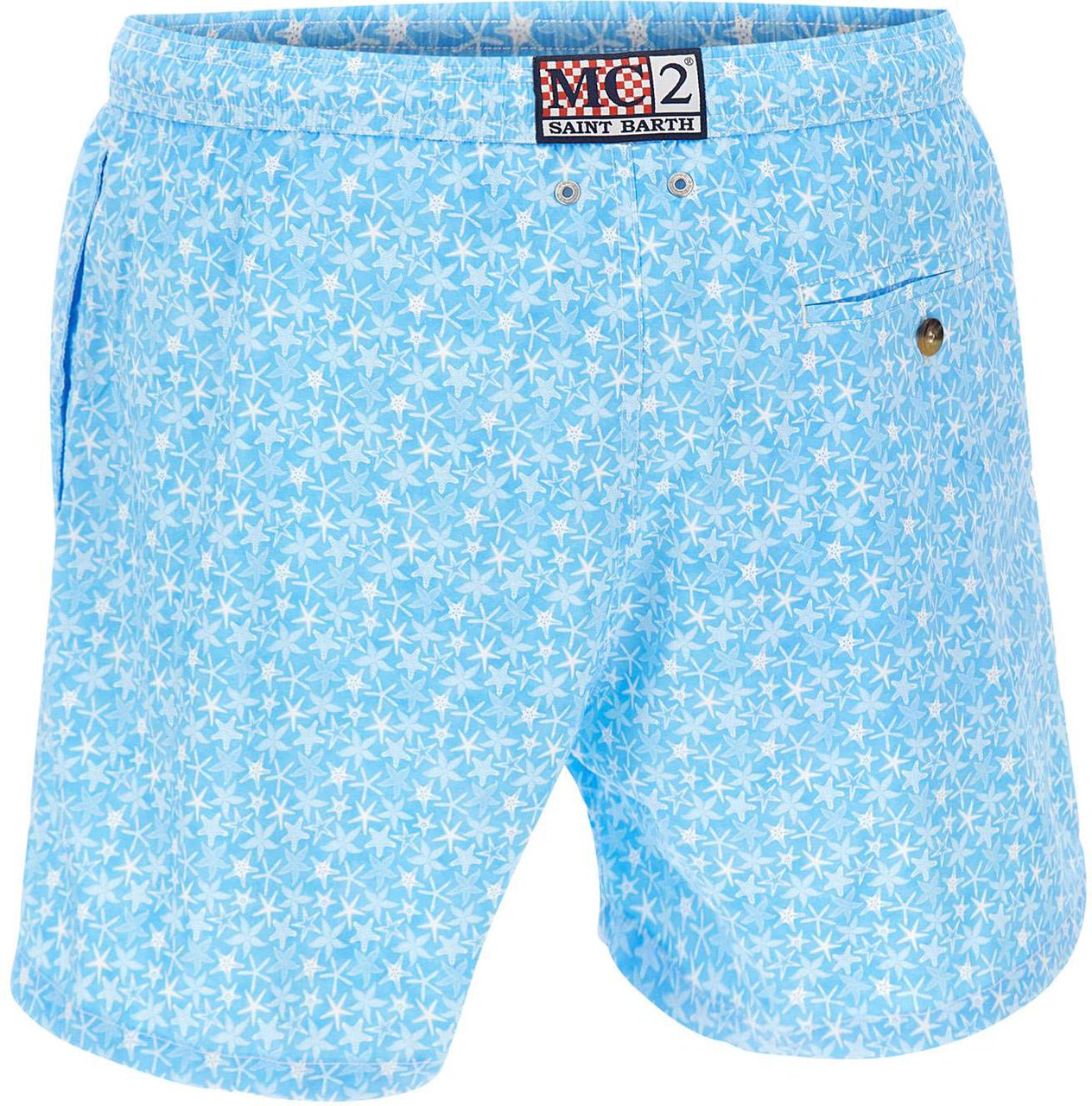 MC2 Saint Barth Sea Clothing Light Blue Lichtblauw