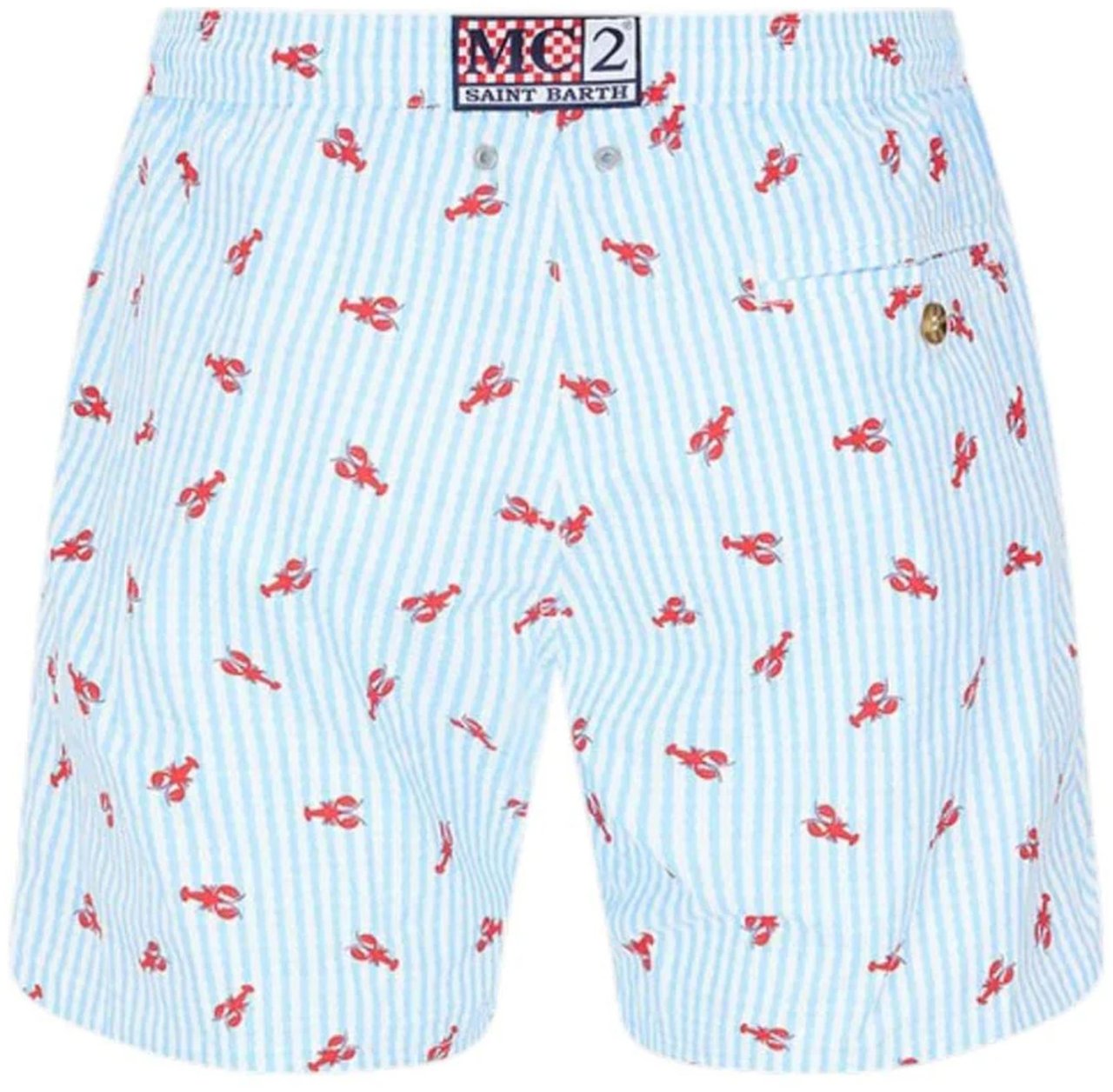 MC2 Saint Barth Sea Clothing Azzurro Lichtblauw