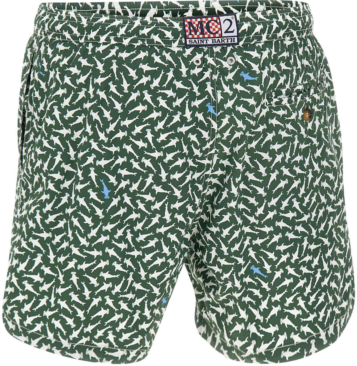 MC2 Saint Barth Sea Clothing Green Donkergroen