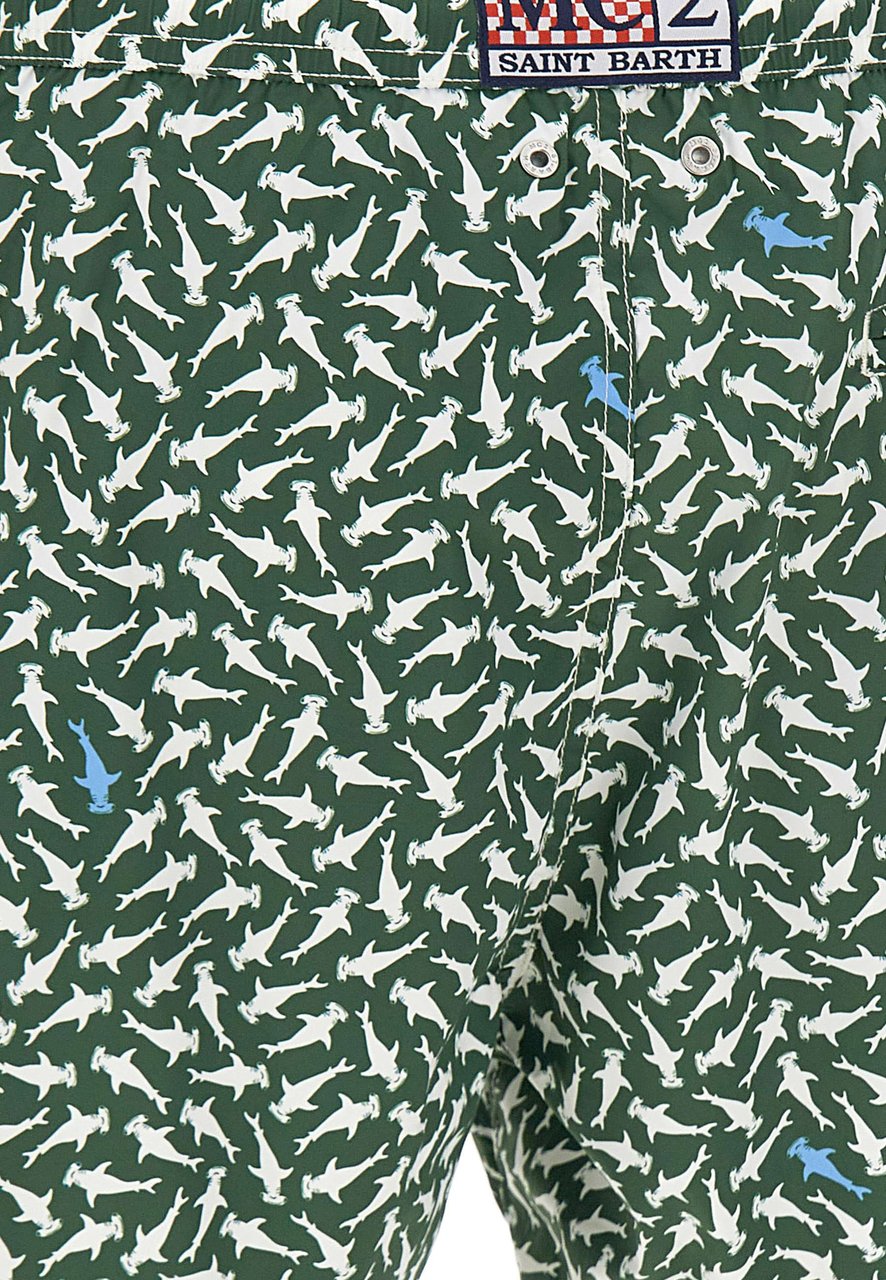 MC2 Saint Barth Sea Clothing Green Donkergroen
