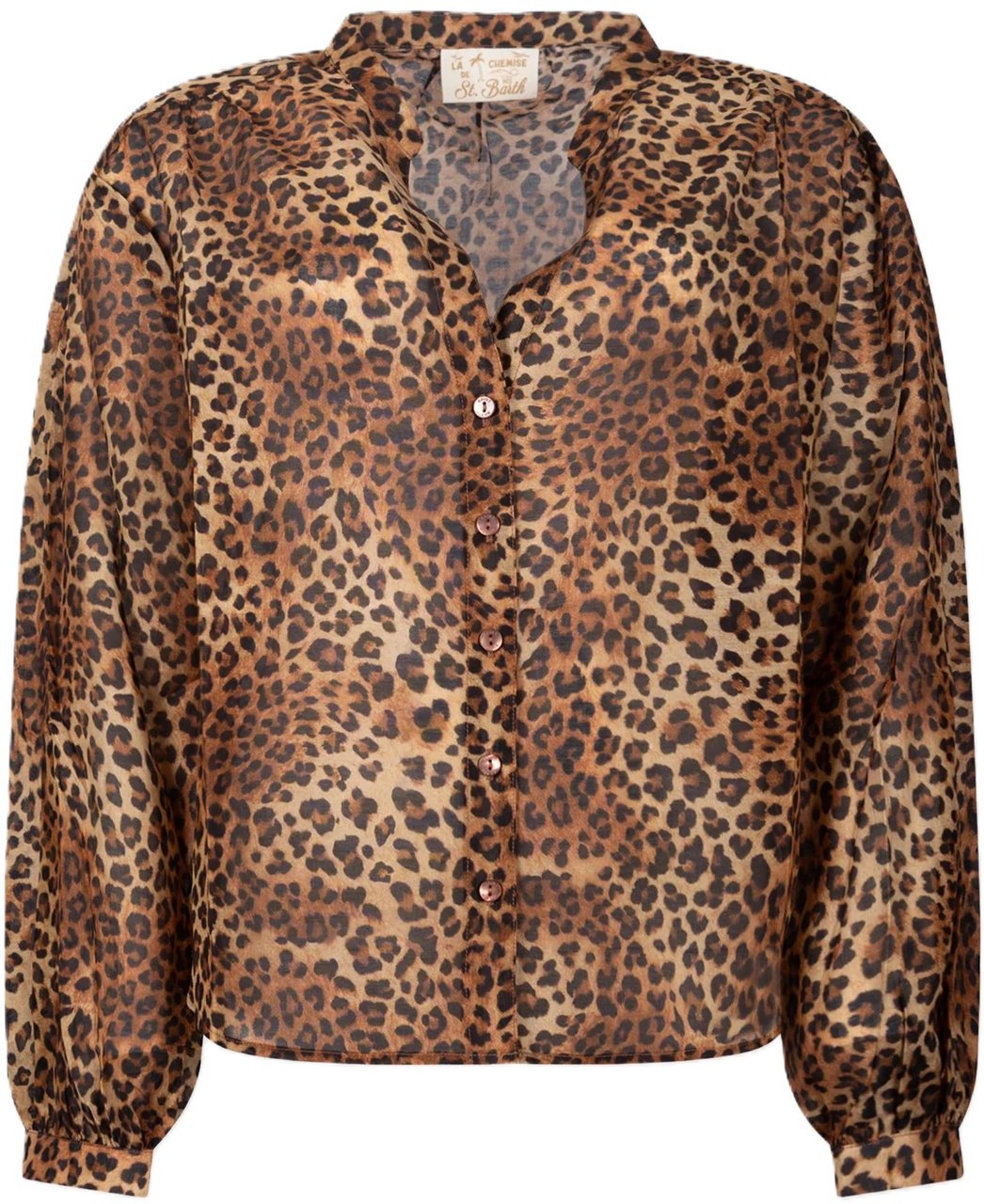 MC2 Saint Barth Shirts Leopard Beige
