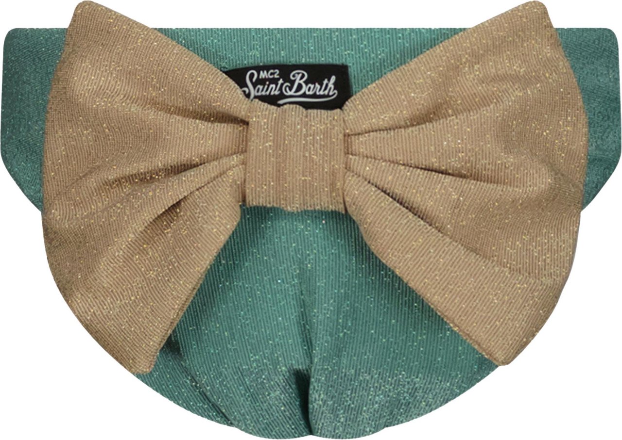 MC2 Saint Barth MC2 Saint Barth Kinder Meisjes Zwemkleding In Mint Groen