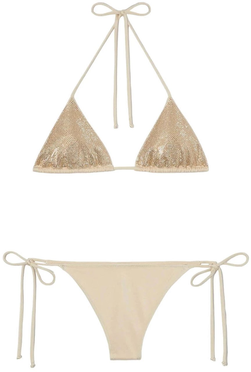 MC2 Saint Barth Sea Clothing Beige Wit