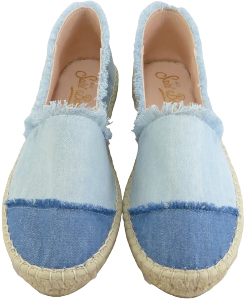 MC2 Saint Barth Flat Shoes Denim Blauw
