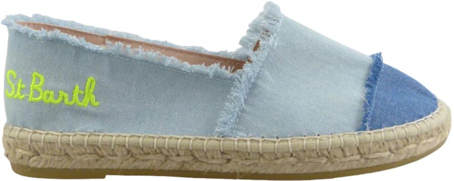 MC2 Saint Barth Flat Shoes Denim Blauw