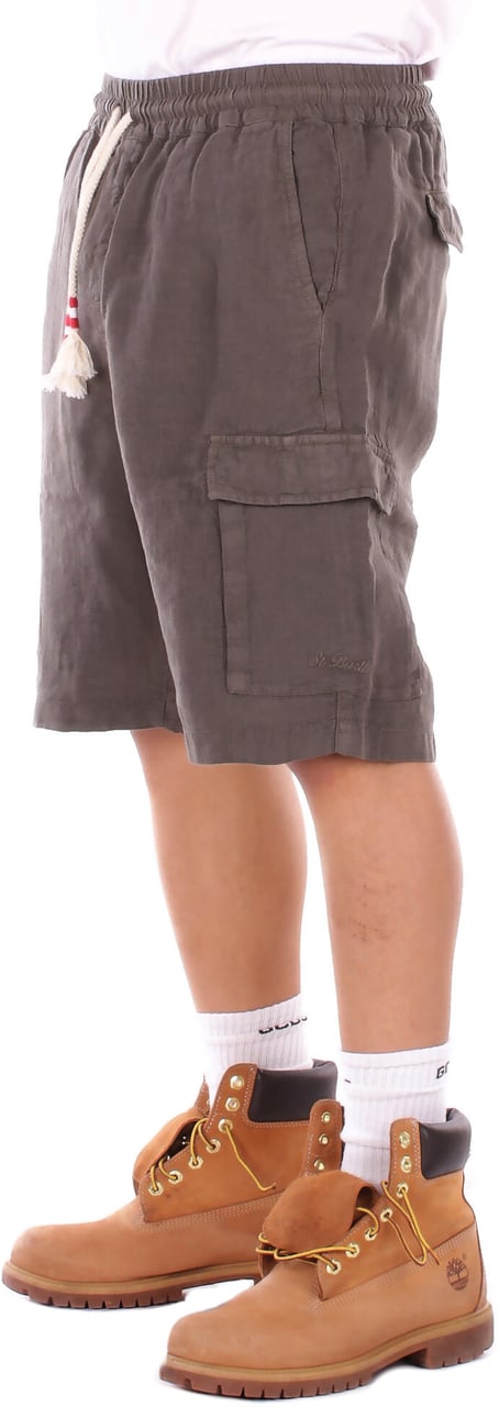 MC2 Saint Barth Shorts Green Taupe